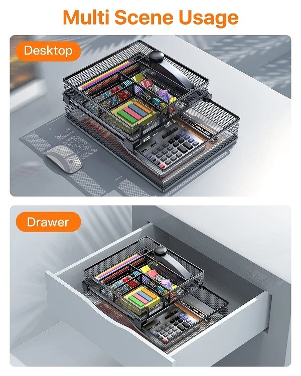 desk drawer organiser tray